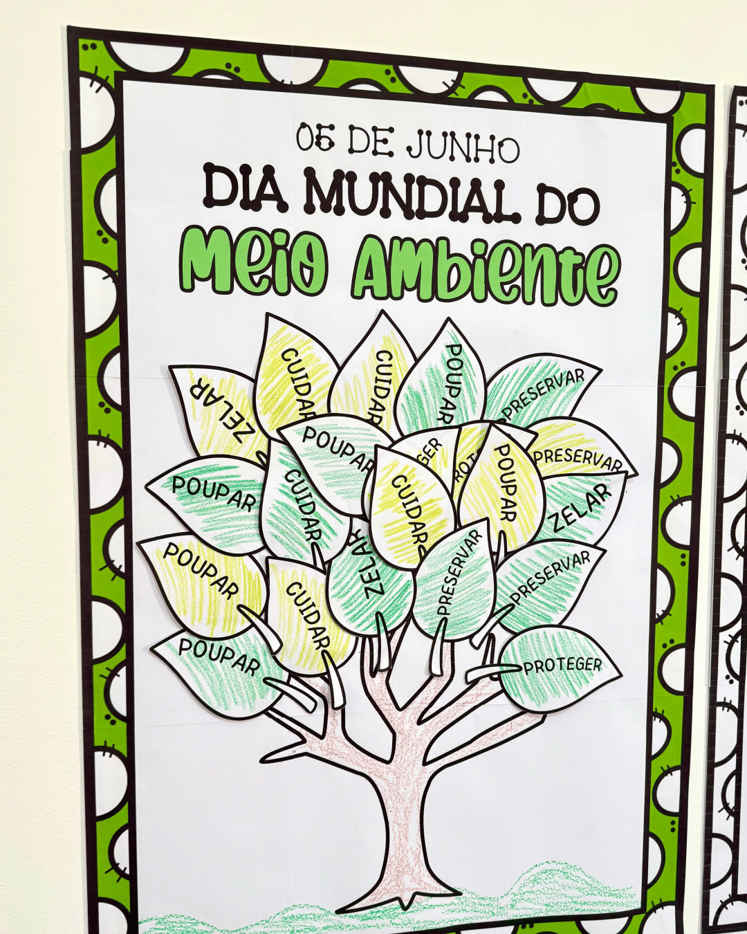 Cartaz Colaborativo Árvore - Dia Mundial do Meio Ambiente - Image 3