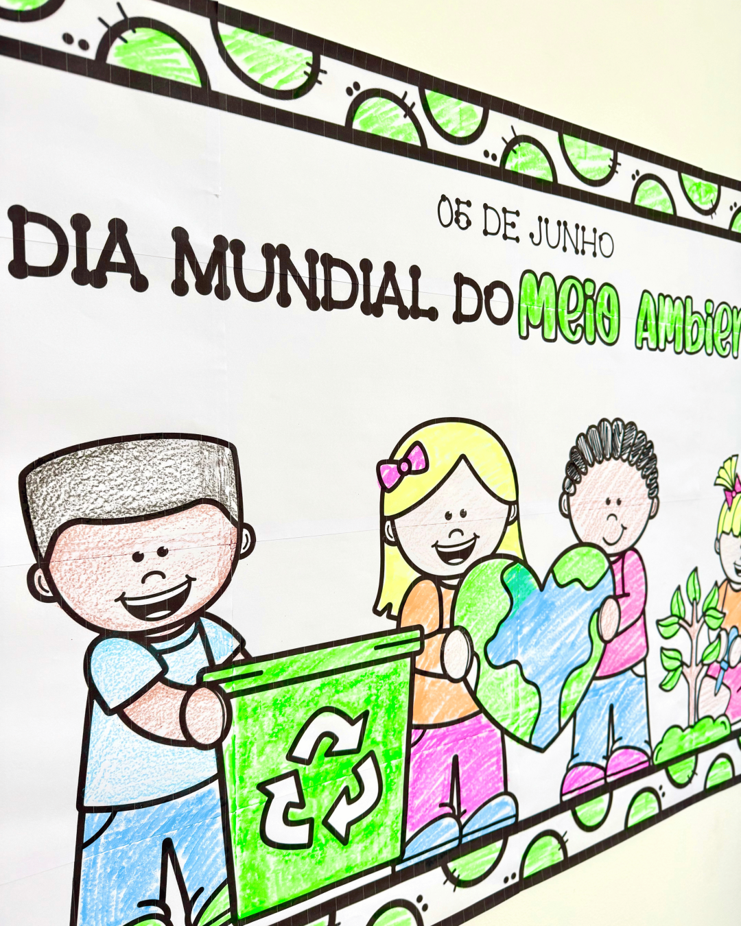 Cartaz Para Colorir - Dia Mundial do Meio Ambiente - Image 5