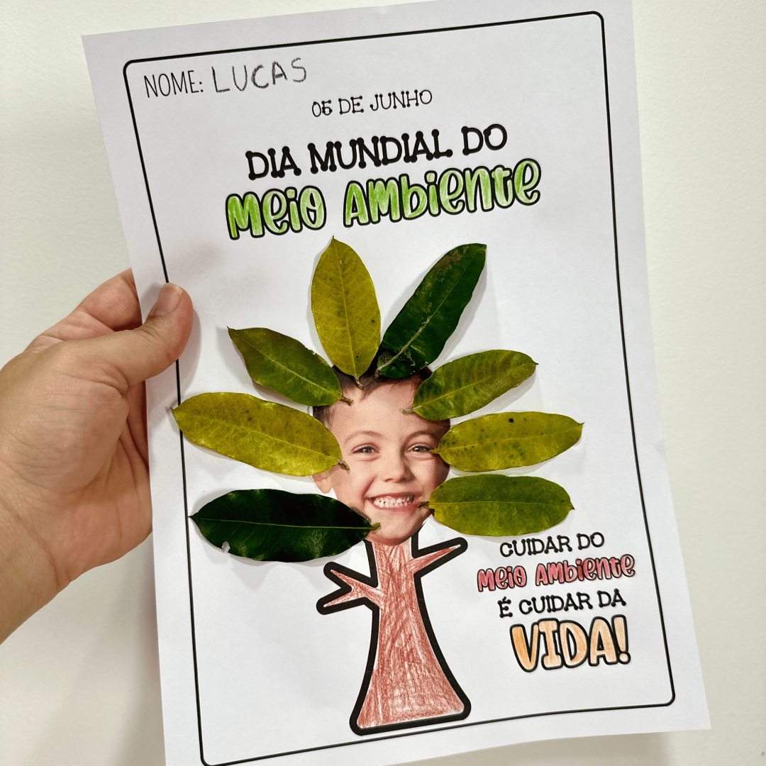 Atividade Folhas - Dia Mundial do Meio Ambiente