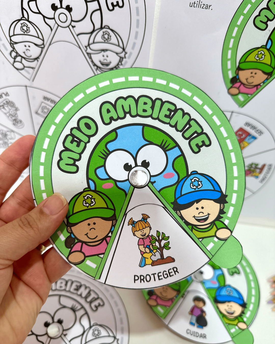Roleta Meio Ambiente - Imagem 3