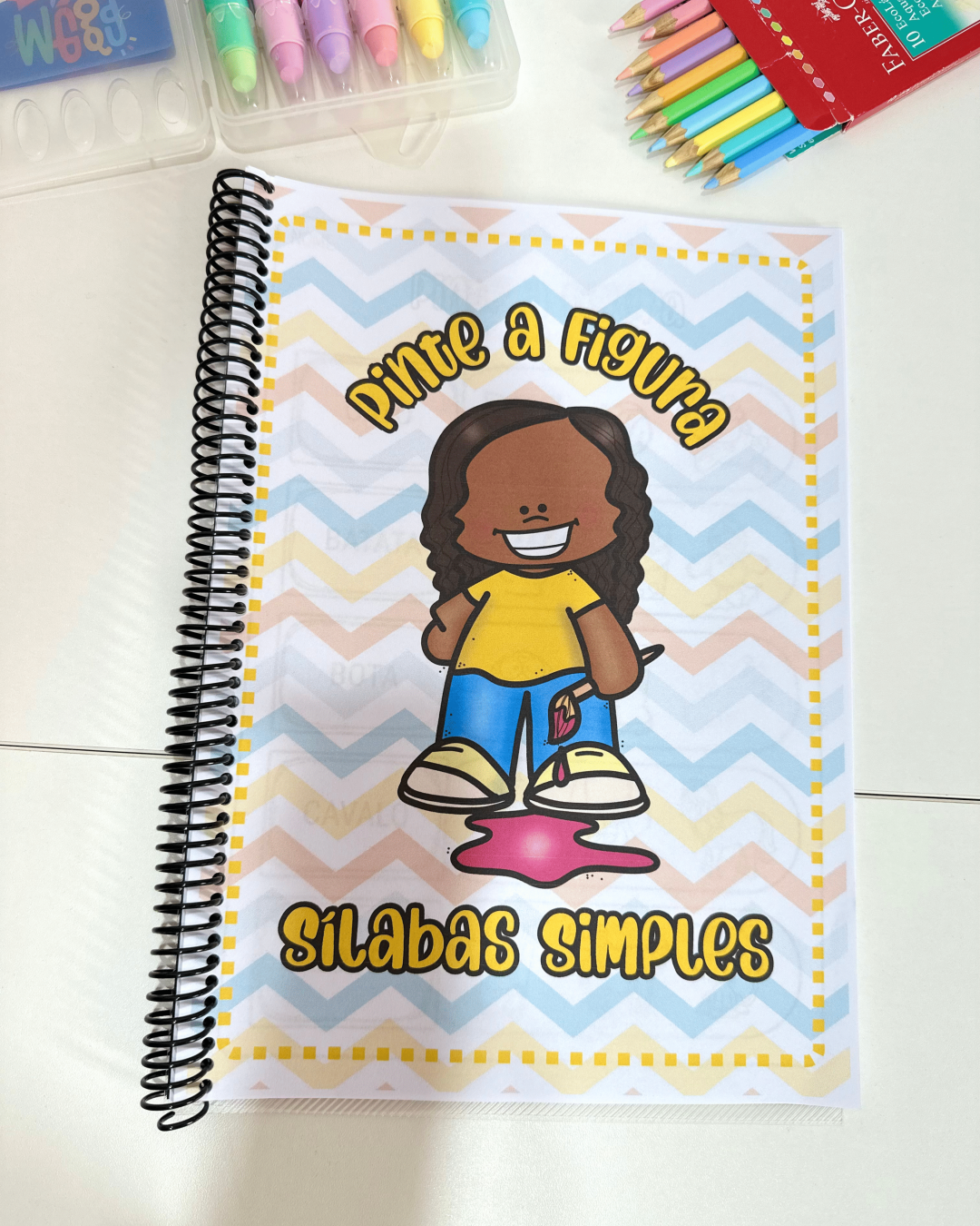 Apostila Pinte a Figura - Sílabas Simples