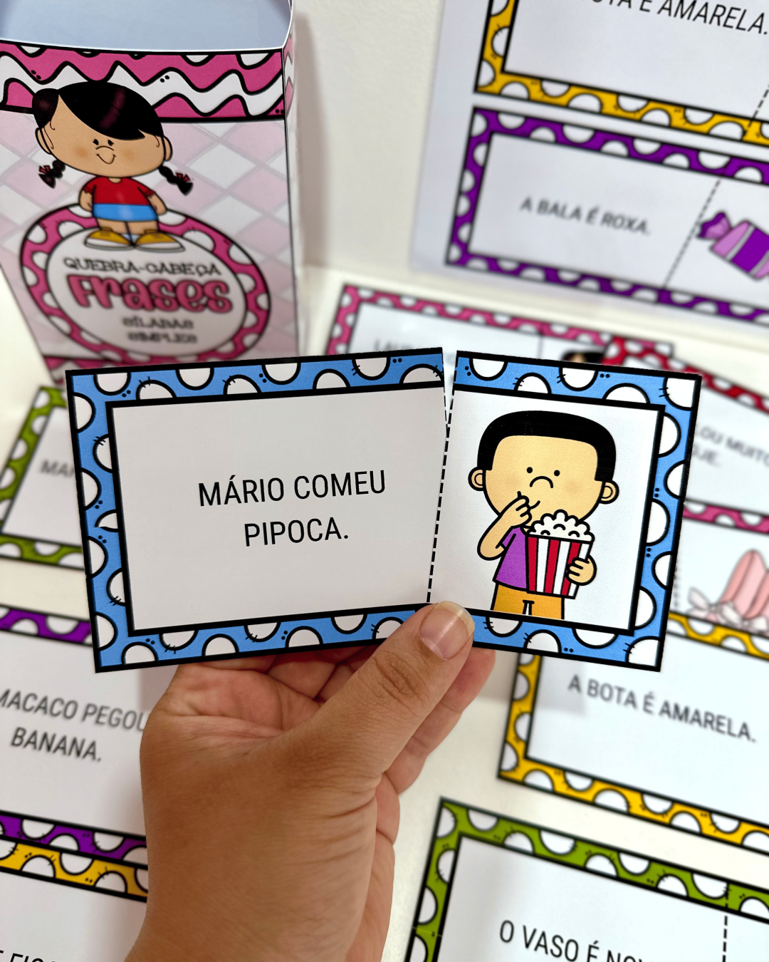 Quebra-Cabeça Frases - Sílabas Simples - Image 6