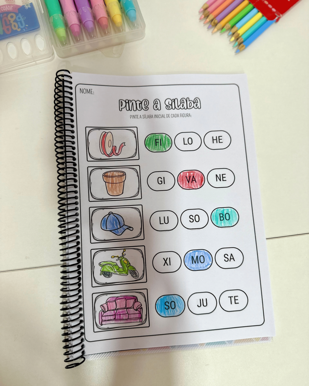Apostila Pinte a Sílaba - Image 8