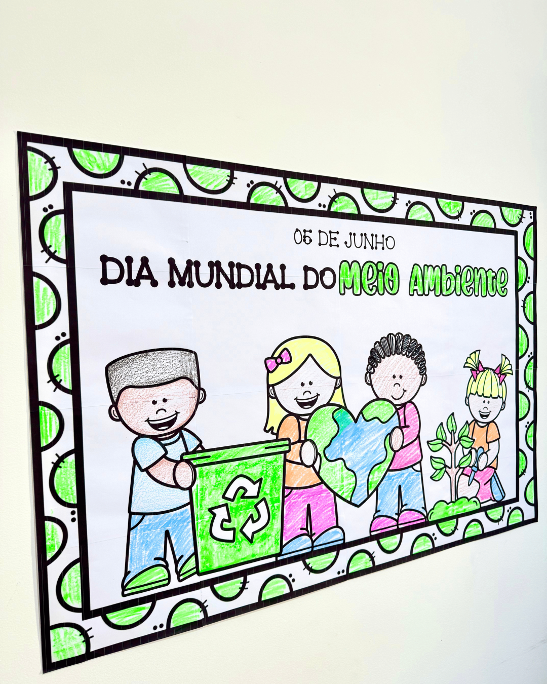 Cartaz Para Colorir - Dia Mundial do Meio Ambiente - Image 6