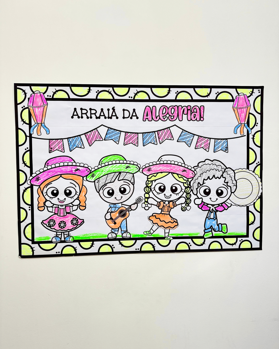 Painel de Colorir - Festa Junina - Image 9