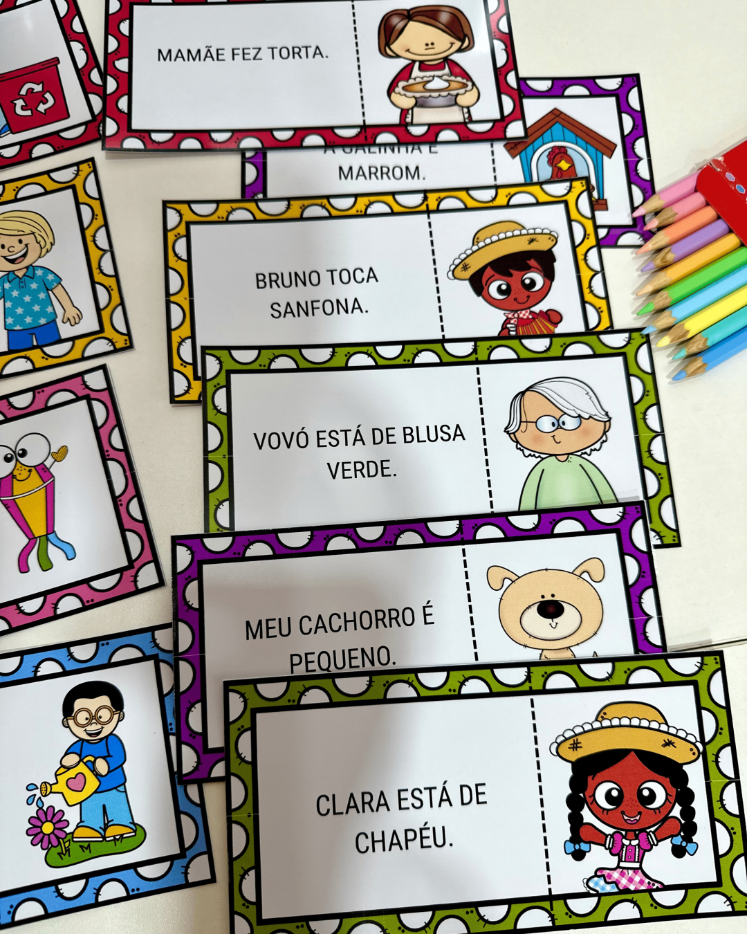 Quebra-Cabeça Frases - Sílabas Complexas - Image 7