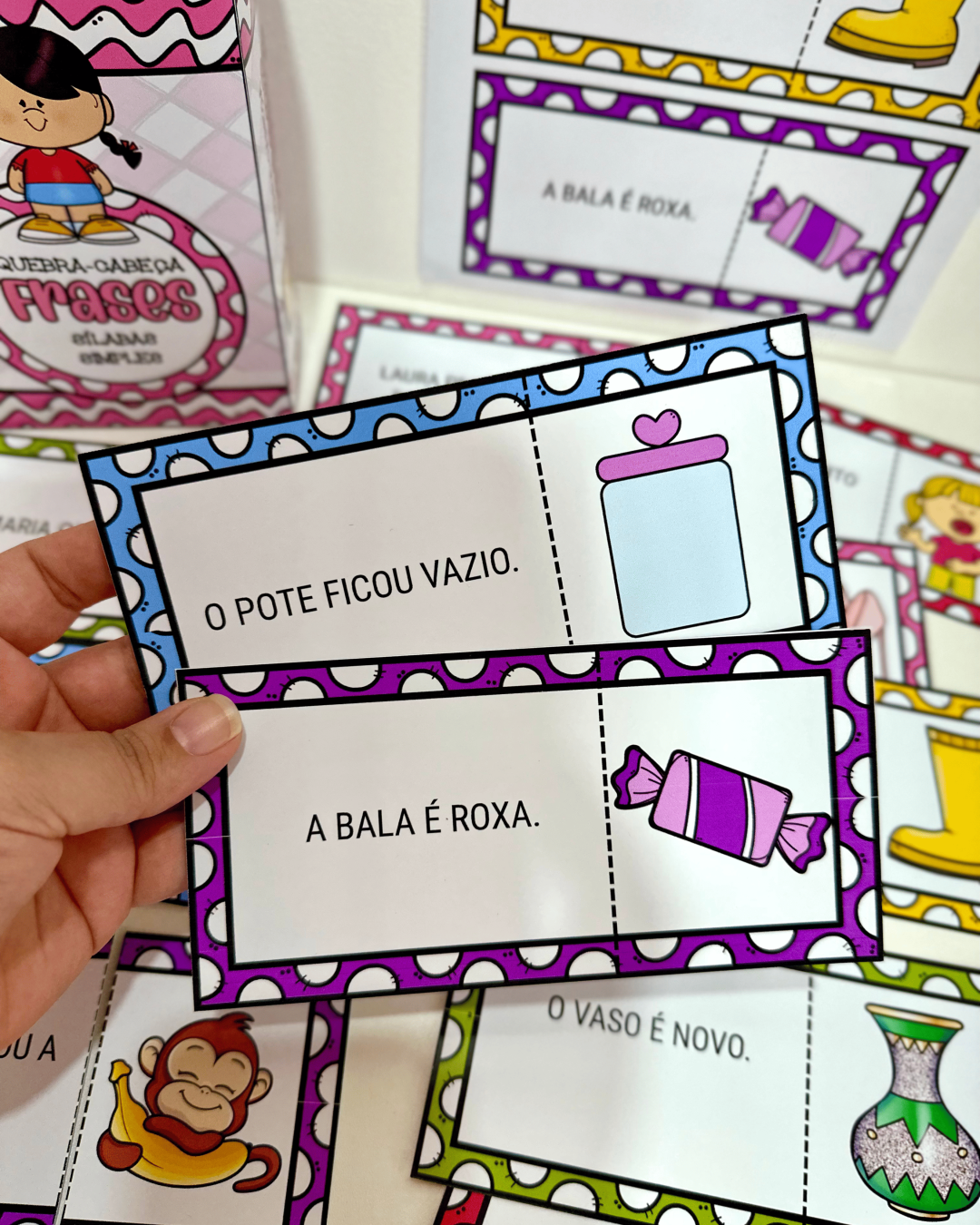 Quebra-Cabeça Frases - Sílabas Simples - Image 7