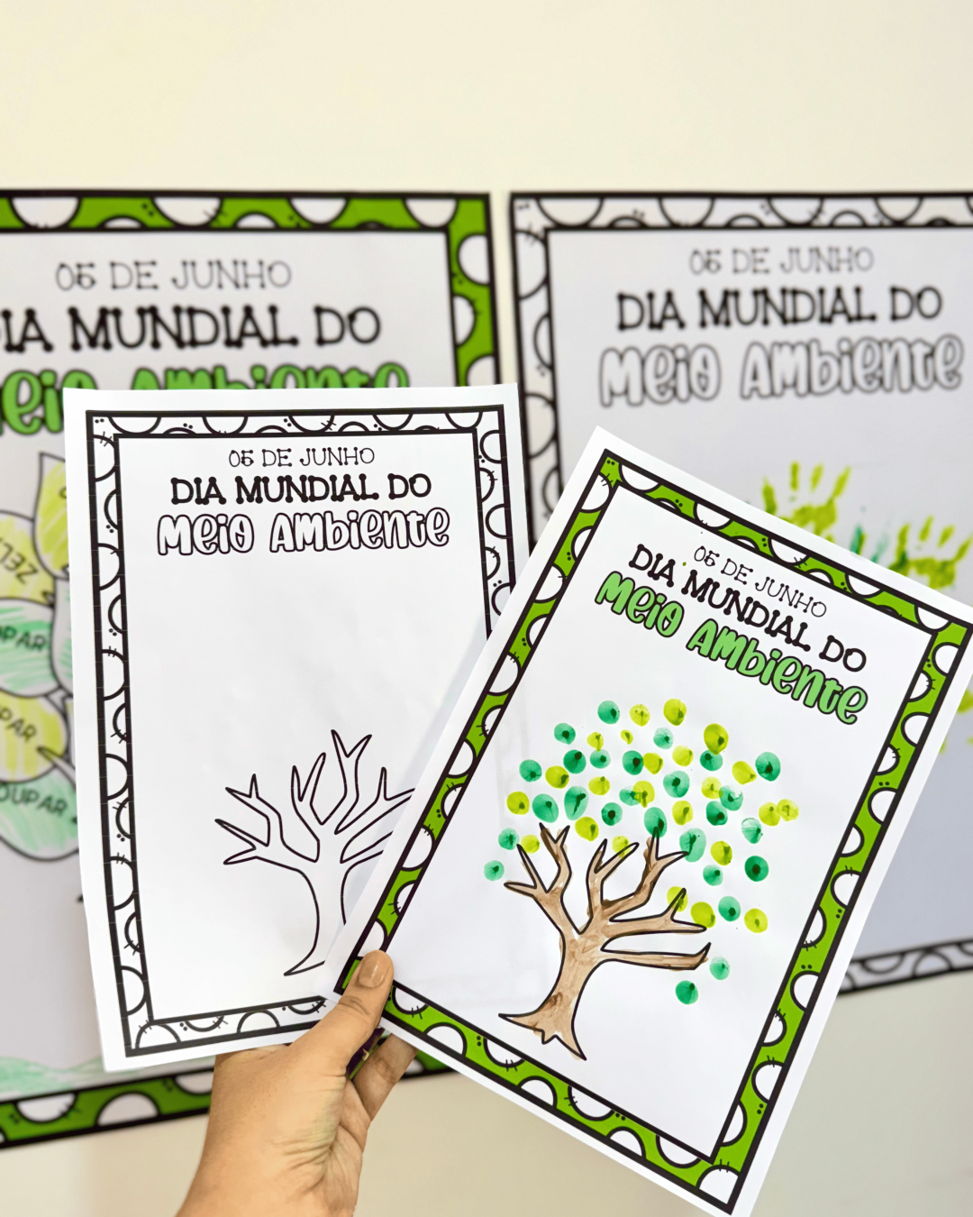 Cartaz Colaborativo Árvore - Dia Mundial do Meio Ambiente - Image 5