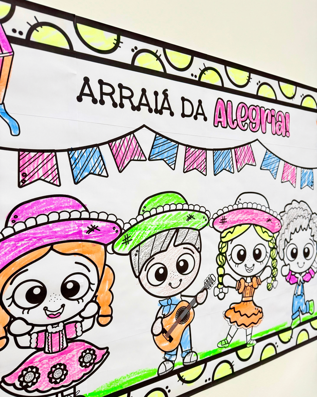 Painel de Colorir - Festa Junina - Image 10