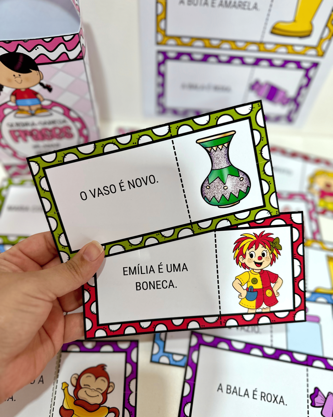 Quebra-Cabeça Frases - Sílabas Simples - Image 8