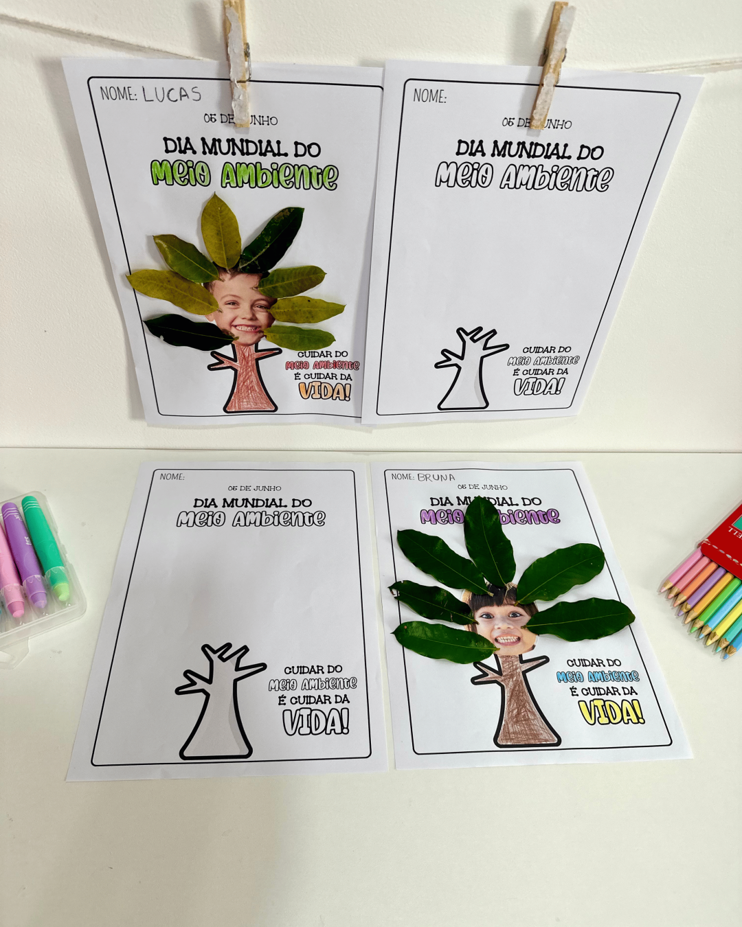 Atividade Folhas - Dia Mundial do Meio Ambiente - Image 9