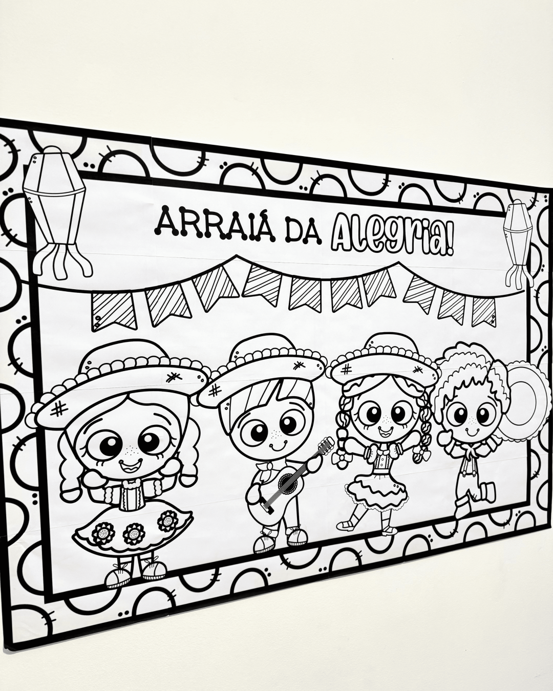 Painel de Colorir - Festa Junina - Image 2