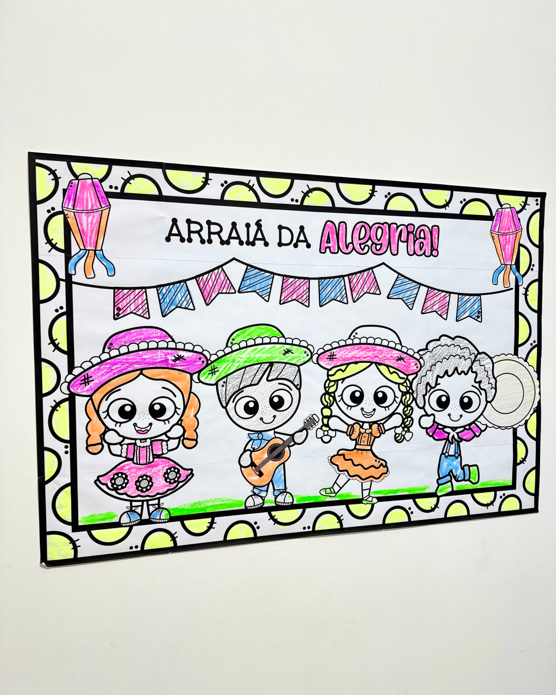 Painel de Colorir - Festa Junina - Image 11