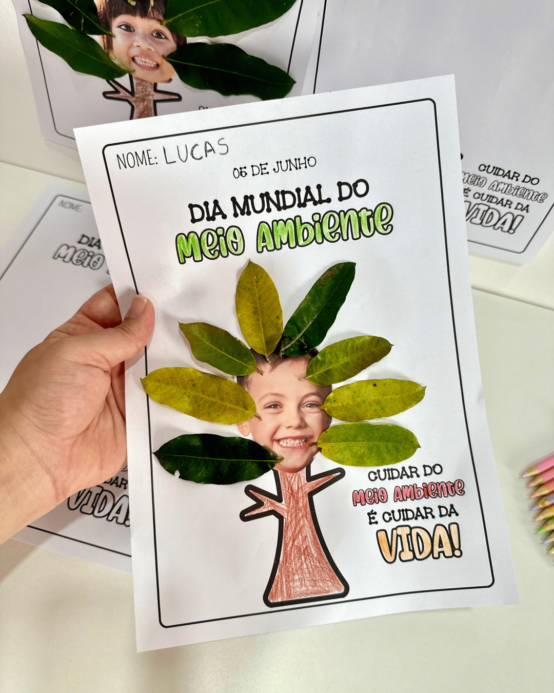 Atividade Folhas - Dia Mundial do Meio Ambiente - Image 4