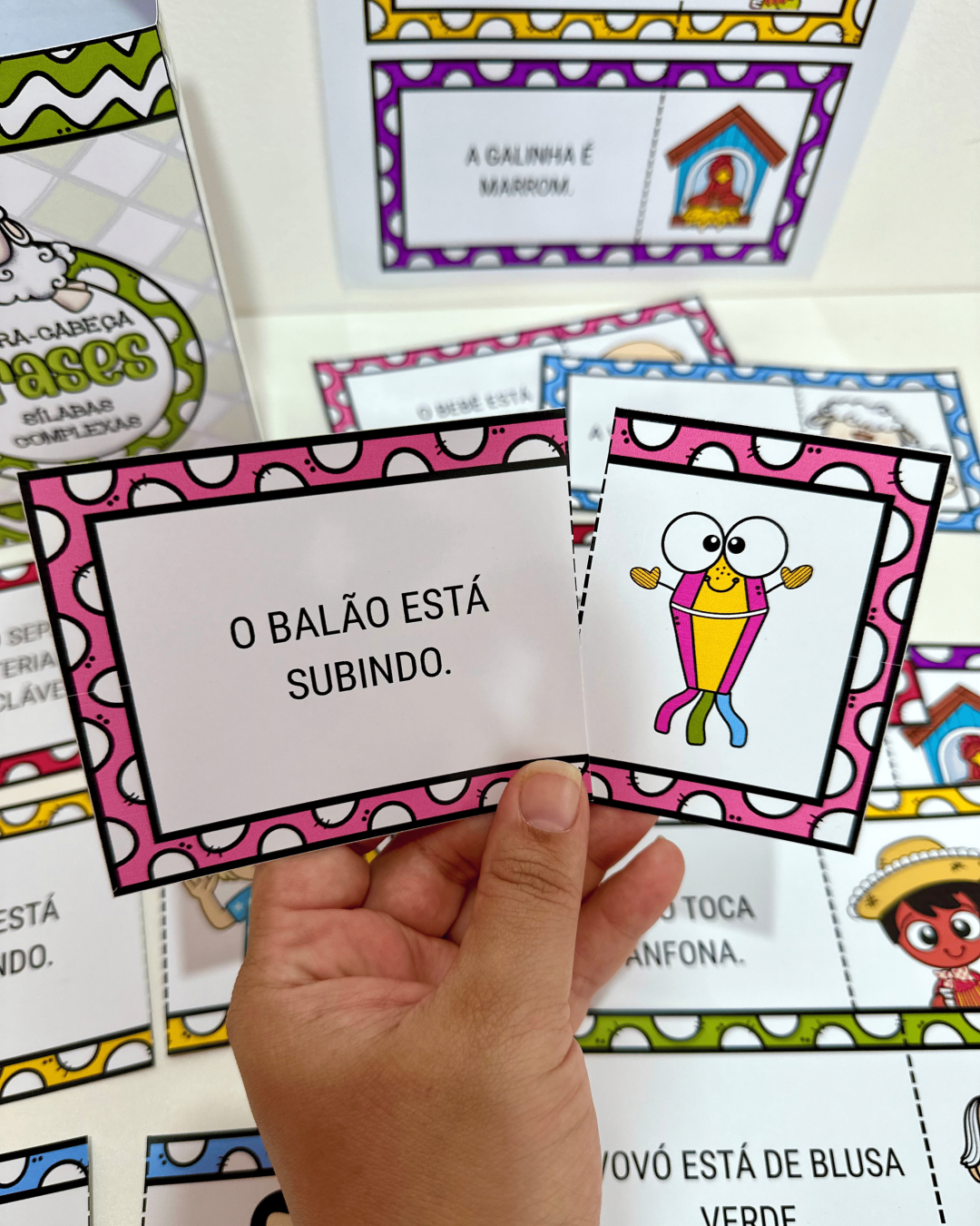 Quebra-Cabeça Frases - Sílabas Complexas - Image 10