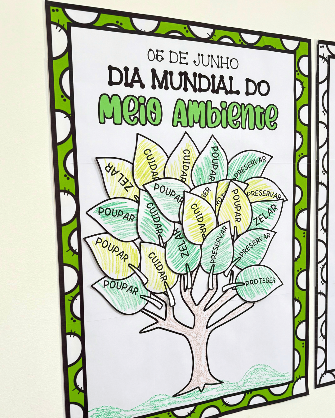 Cartaz Colaborativo Árvore - Dia Mundial do Meio Ambiente - Image 6