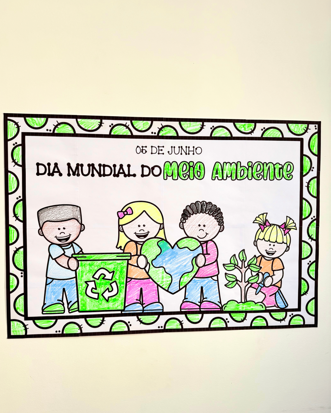 Cartaz Para Colorir - Dia Mundial do Meio Ambiente - Image 10