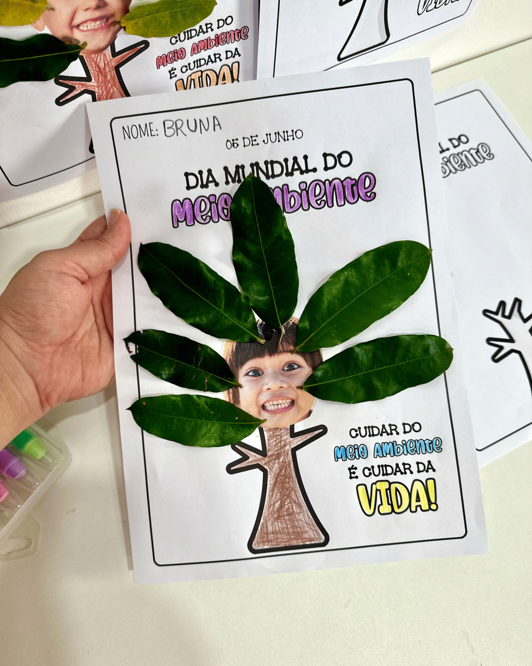 Atividade Folhas - Dia Mundial do Meio Ambiente - Image 11