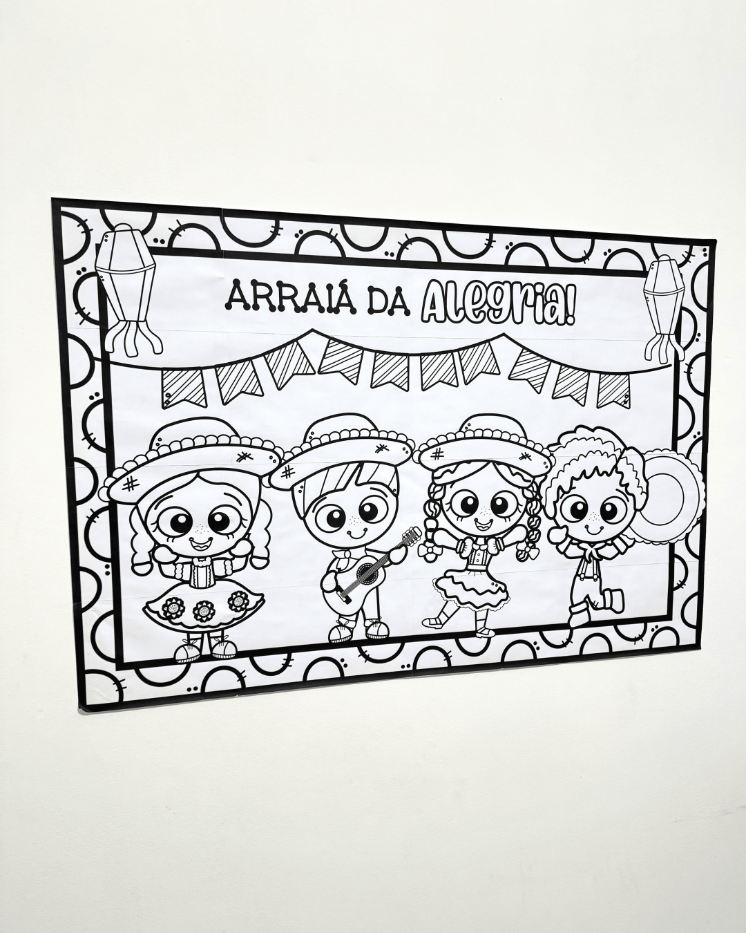 Painel de Colorir - Festa Junina - Image 12