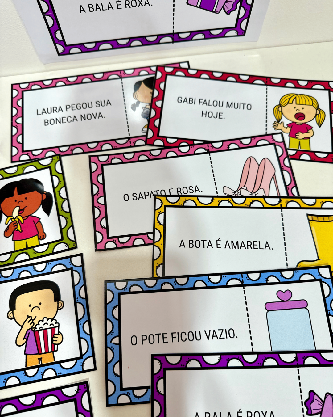 Quebra-Cabeça Frases - Sílabas Simples - Image 11