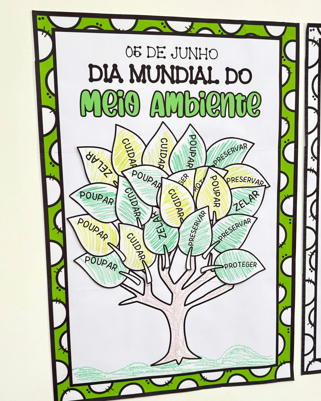 Cartaz Colaborativo Árvore - Dia Mundial do Meio Ambiente - Image 12