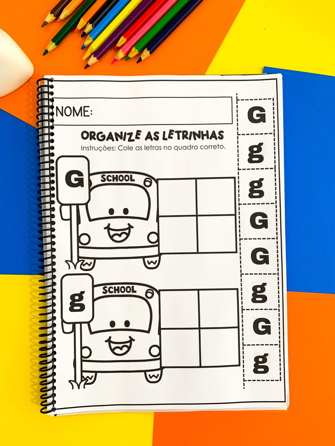 Apostila: Organize as Letrinhas - Image 7