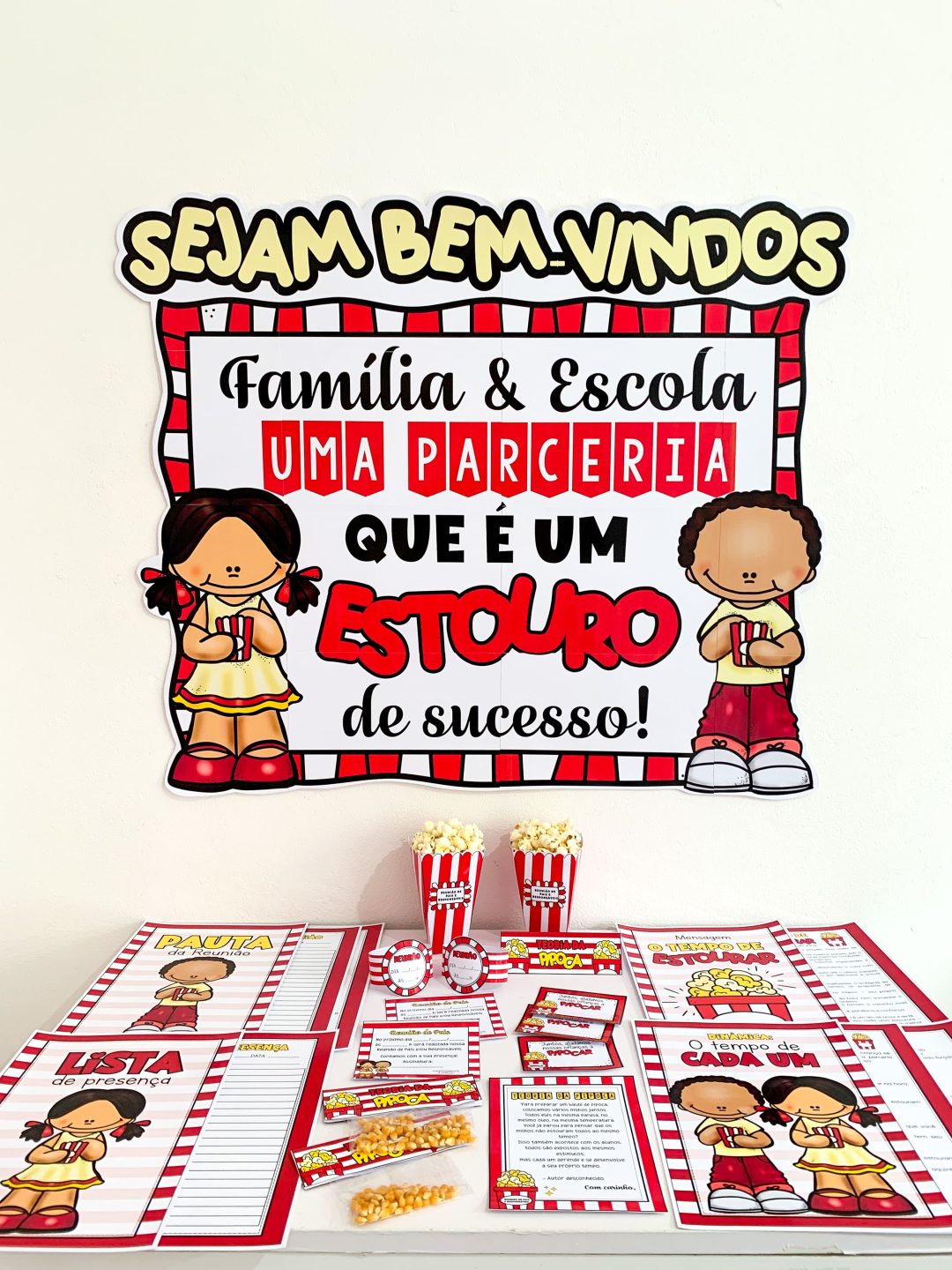 Reunião de Pais - Pipoca