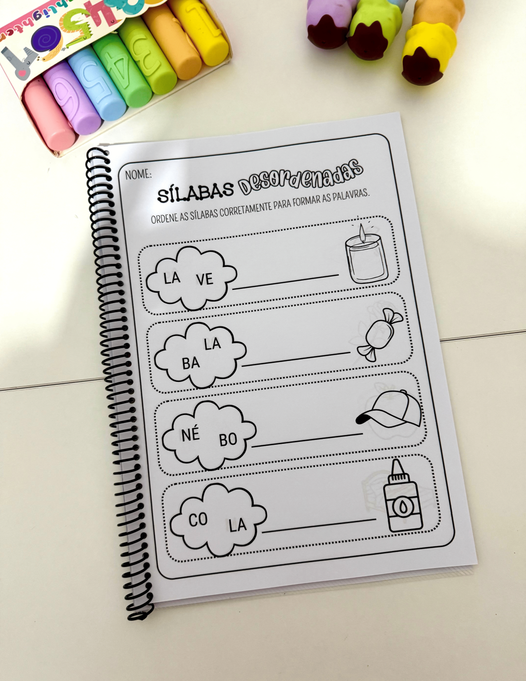 Sílabas Desordenadas - Simples - Imagem 7