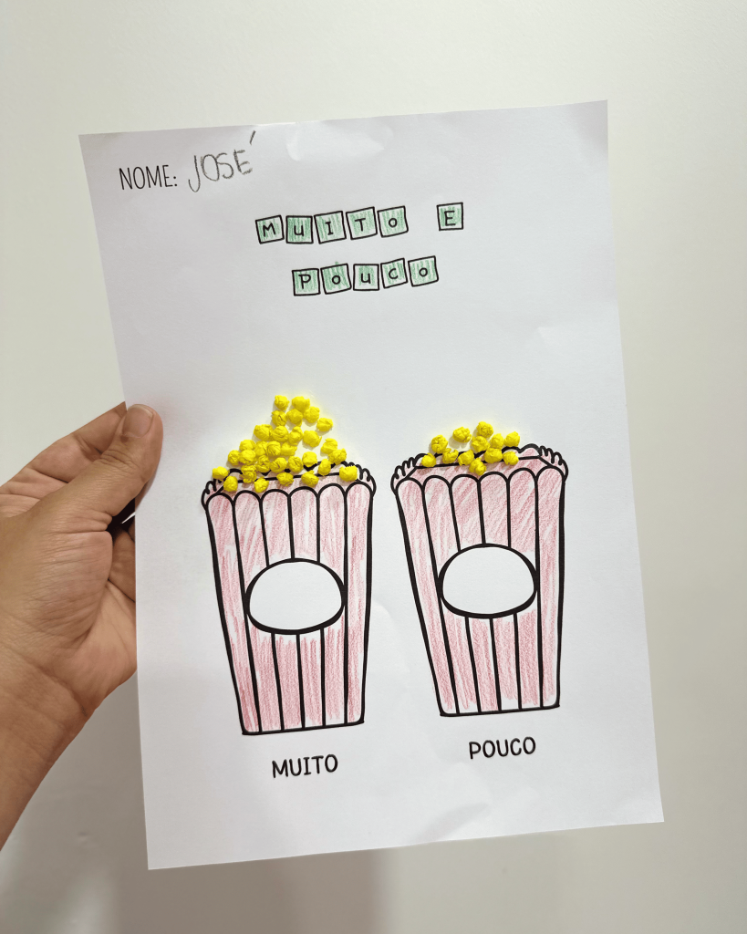Atividades Conceito – Muito e Pouco – Atividades Pedagógicas Criativas ...