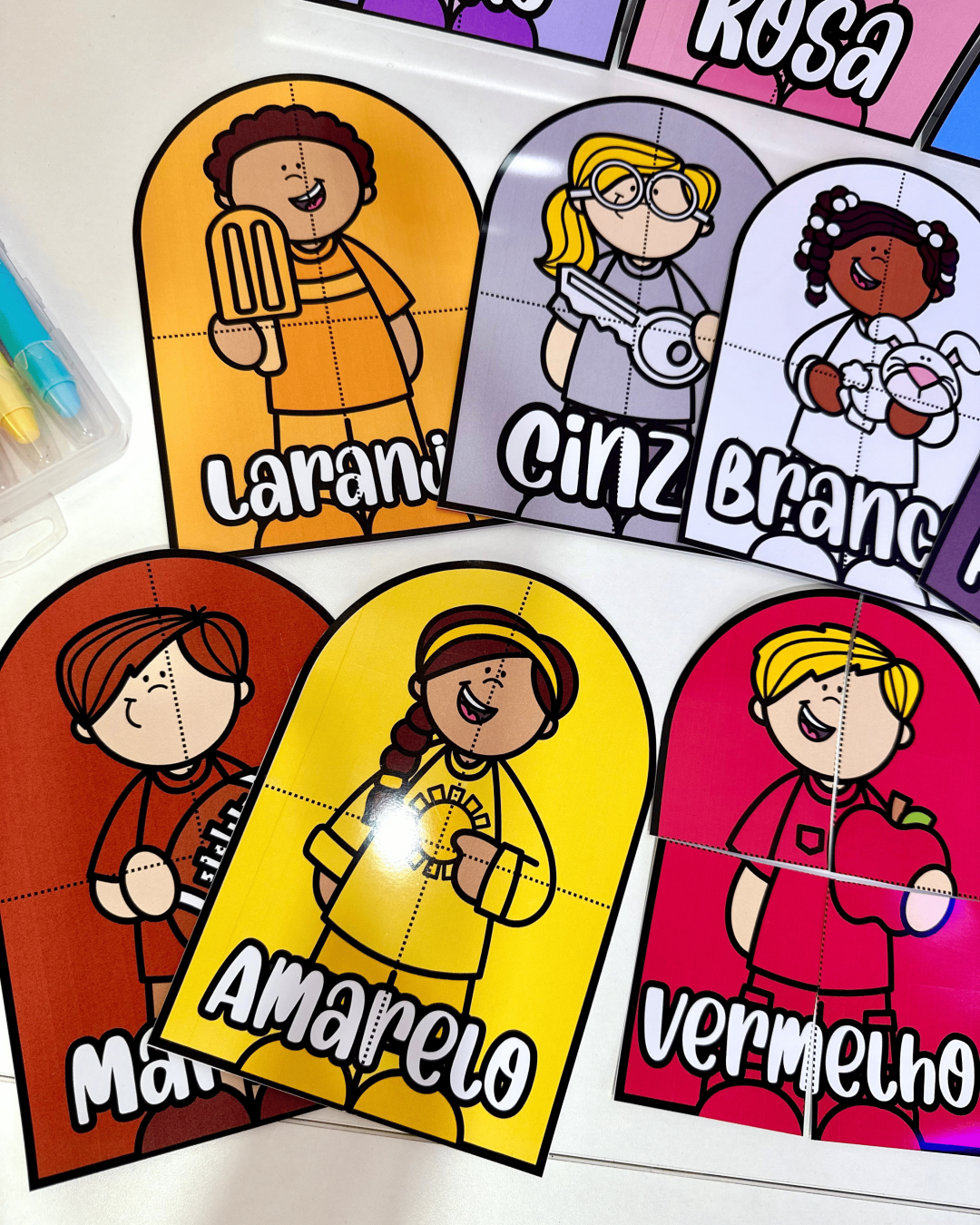 Quebra-Cabeça Cores - Imagem 8