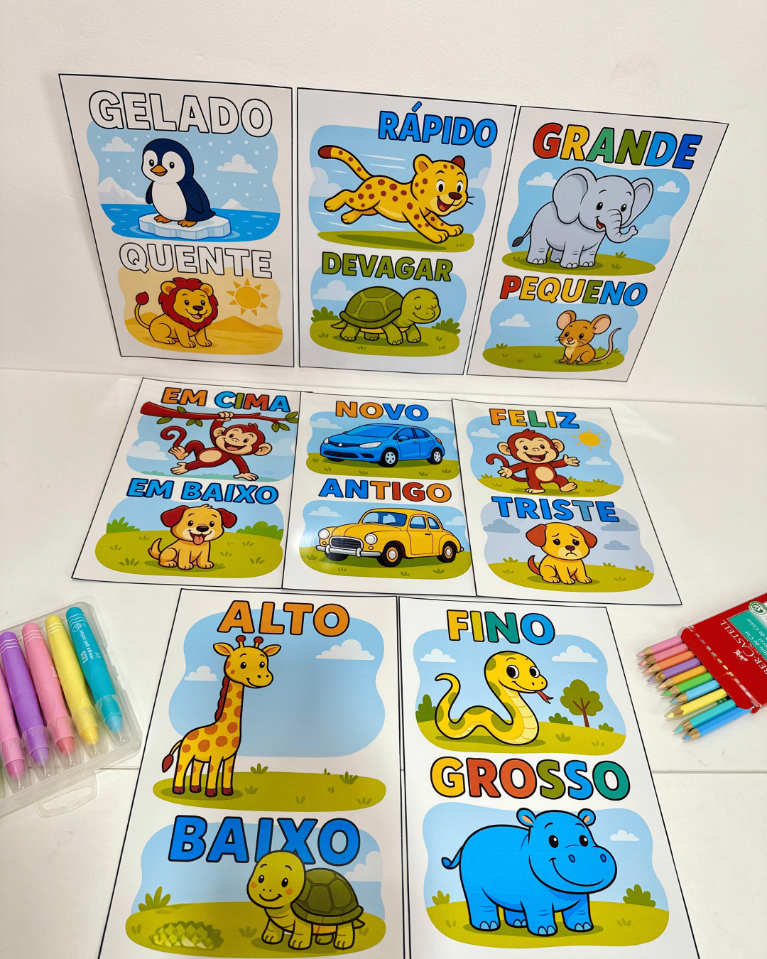 Fichas Conceitos - Educação Infantil - Imagem 14