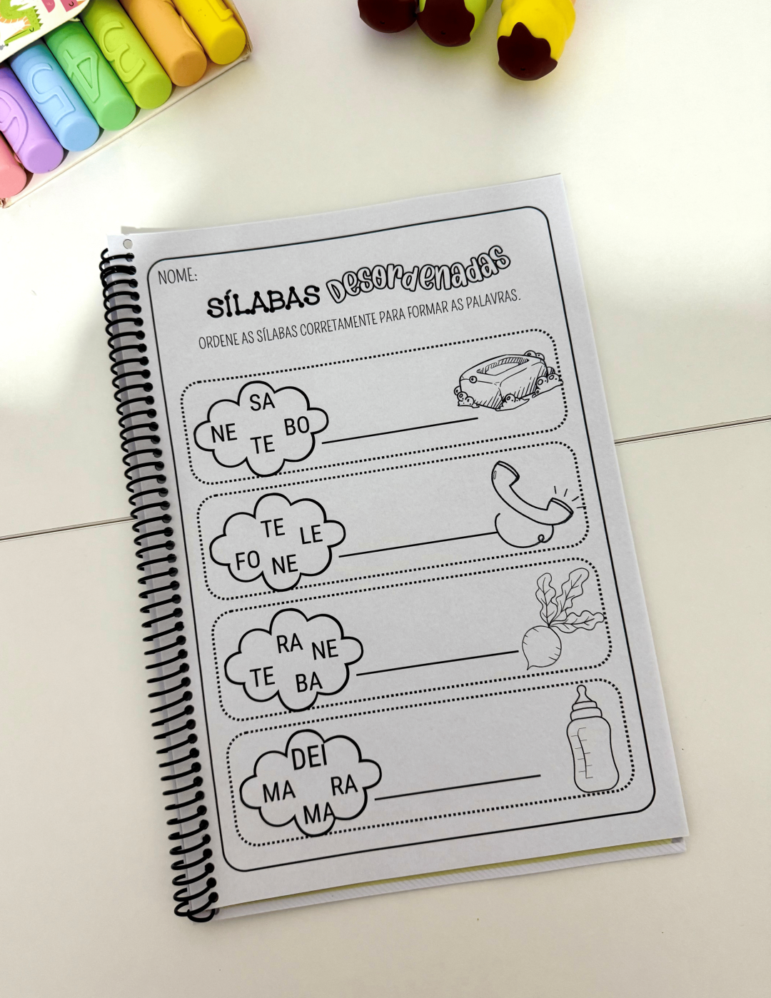 Sílabas Desordenadas - Simples - Imagem 9