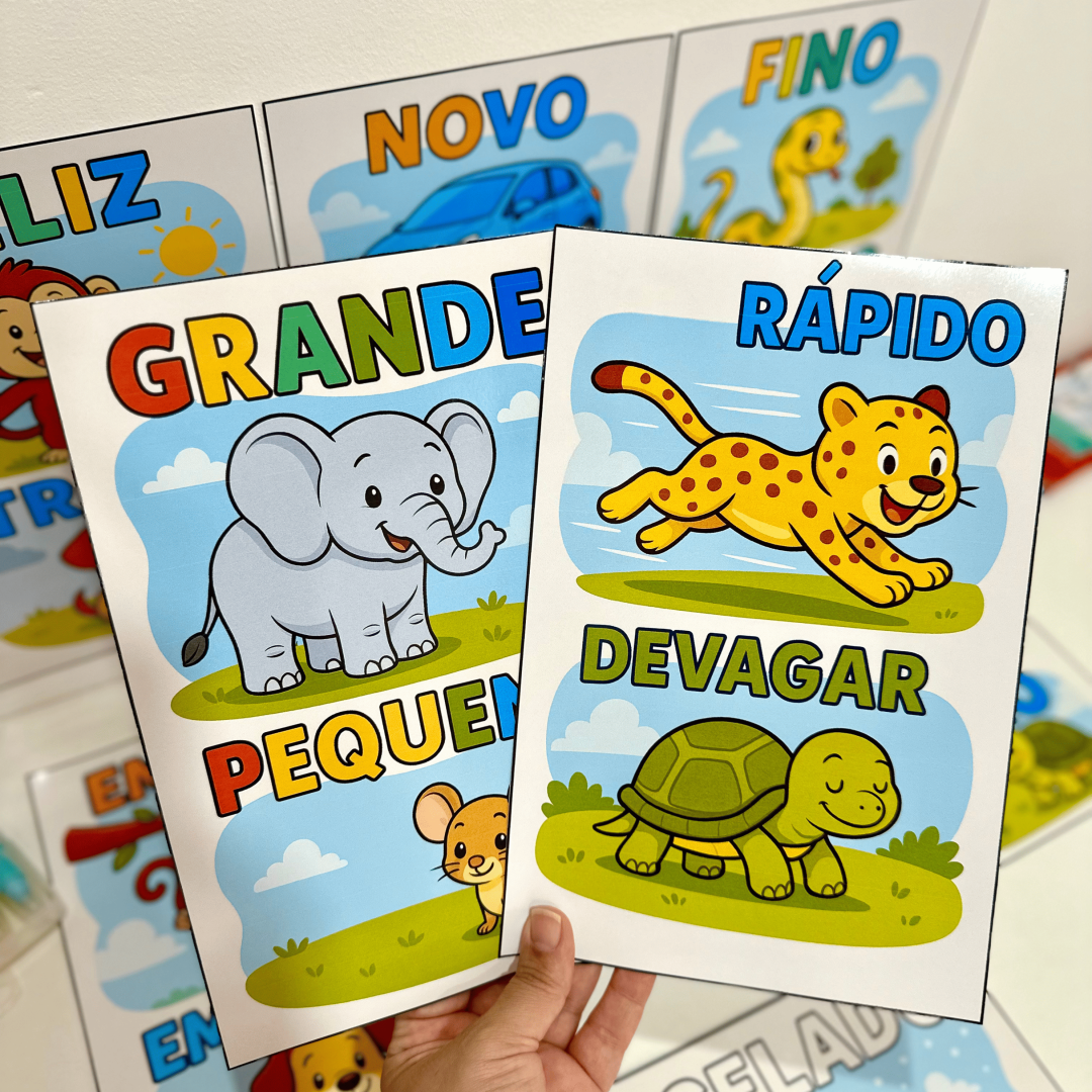 Fichas Conceitos - Educação Infantil