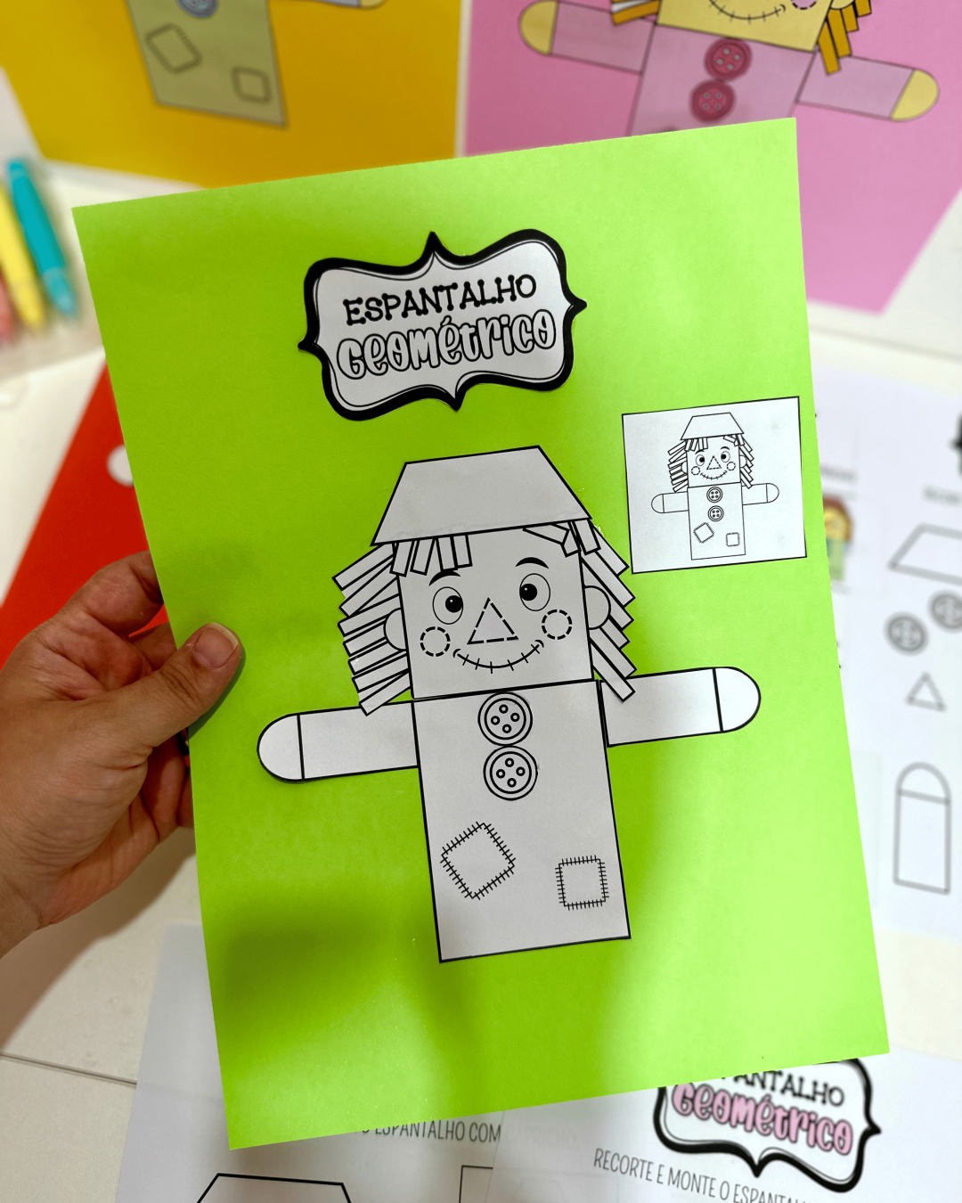 Espantalho Geométrico - Imagem 3
