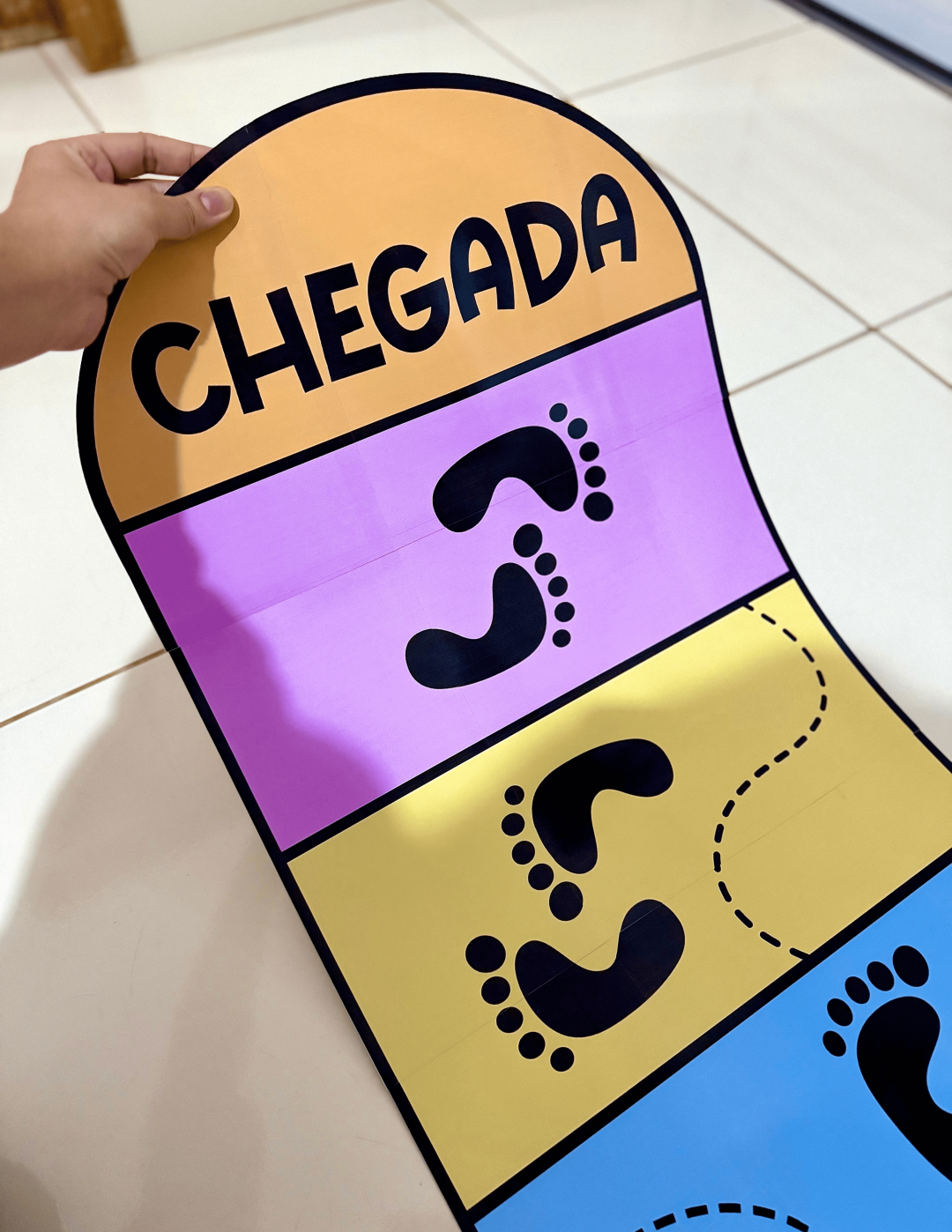 Tapete Jogo das Pegadas - Imagem 8