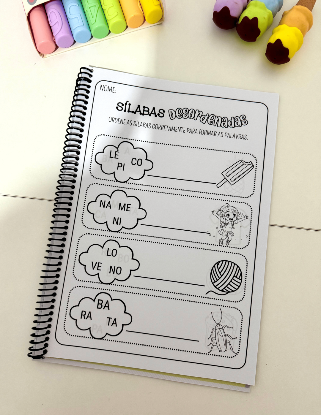 Sílabas Desordenadas - Simples - Imagem 3
