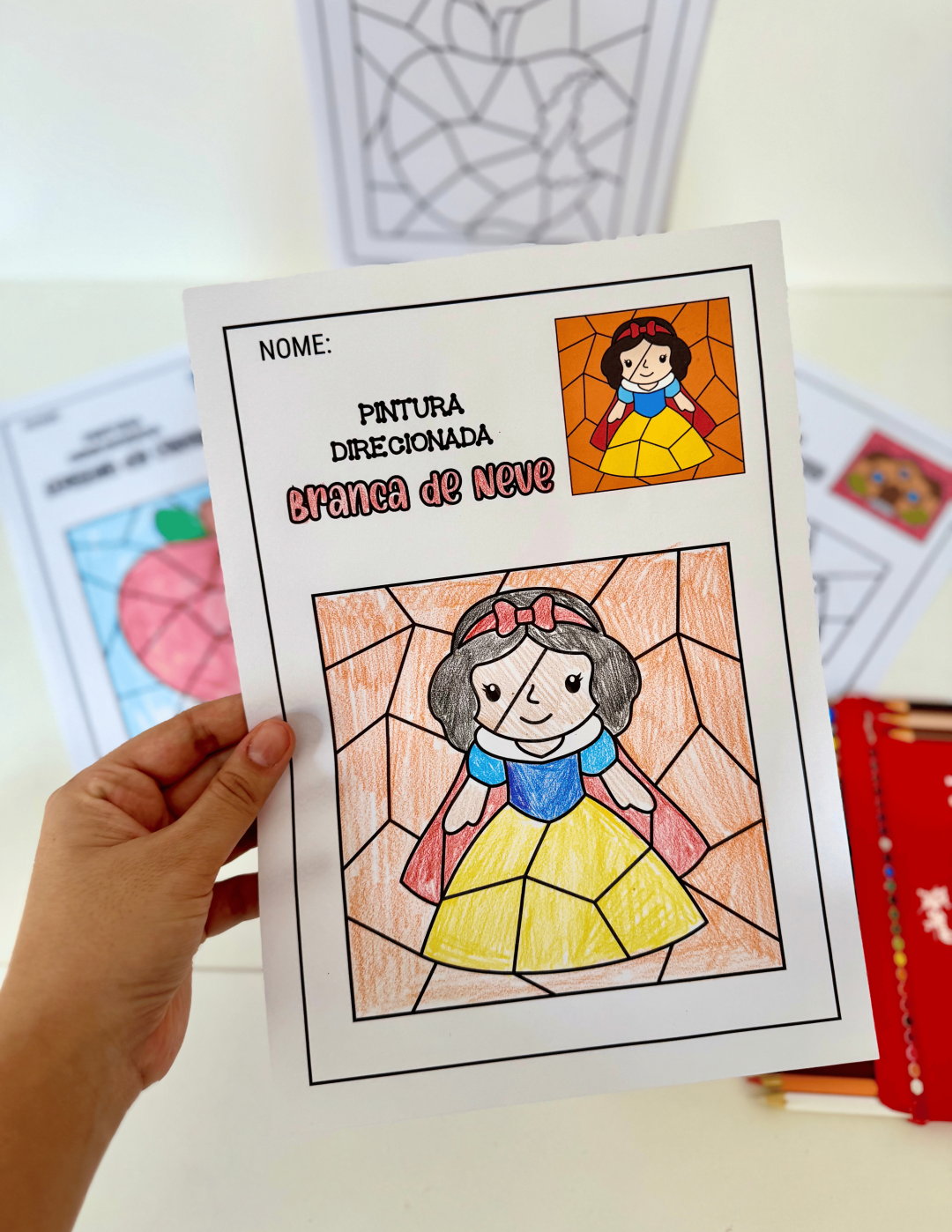 Pintura Direcionada Branca de Neve - Imagem 6