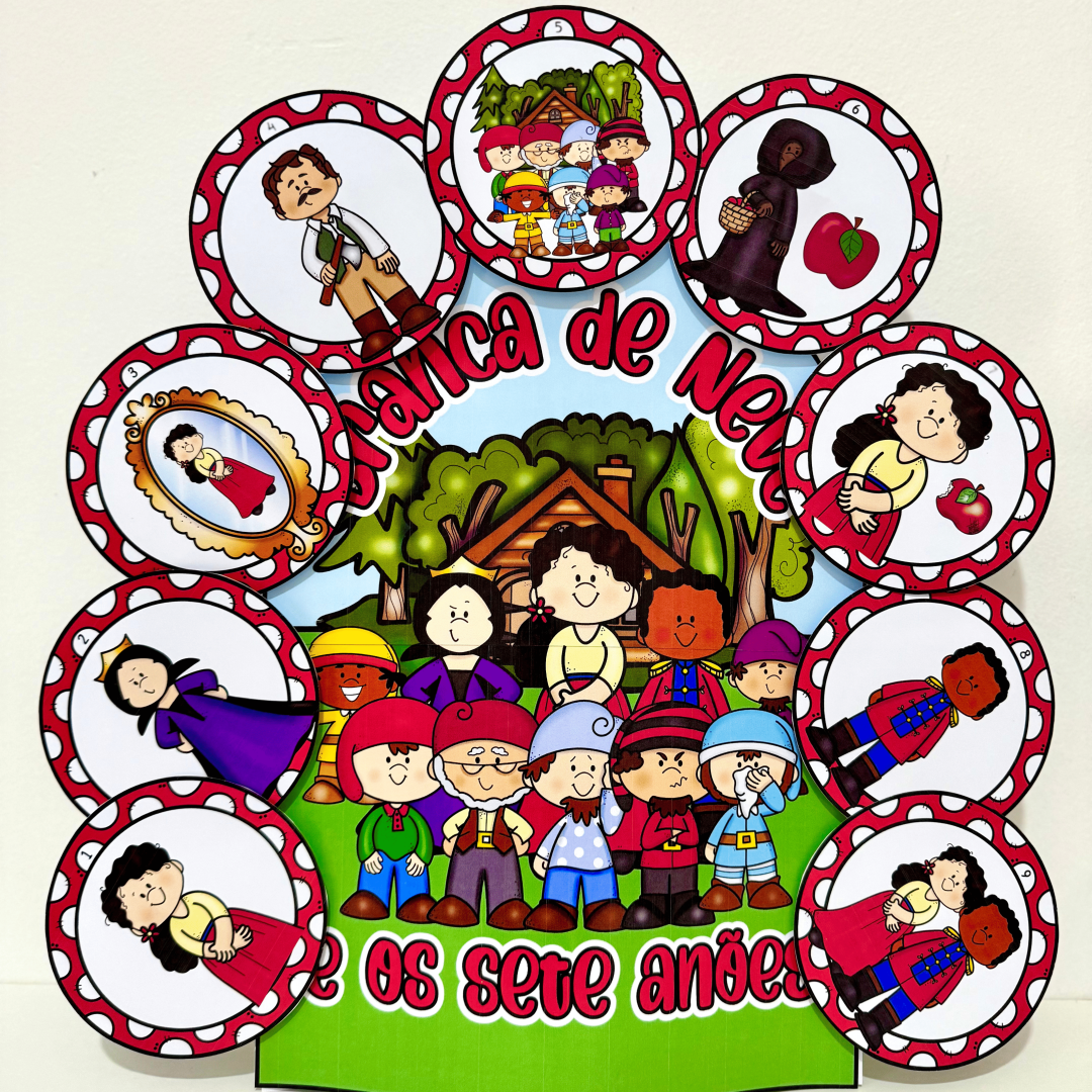 Luva - História Branca de Neve