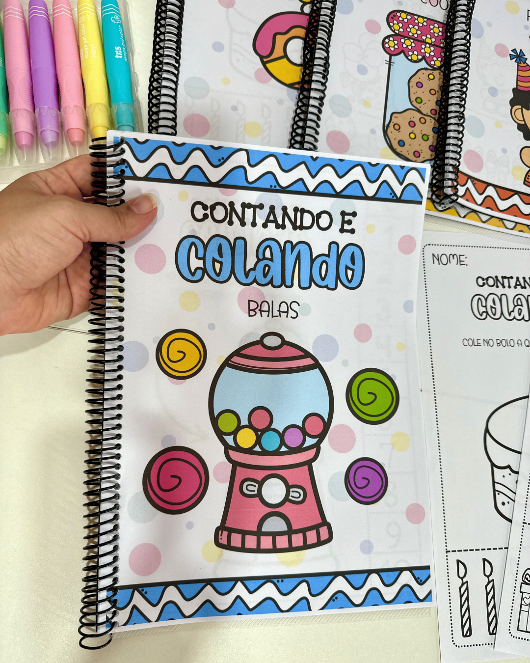 Kit Contando e Colando - Imagem 6