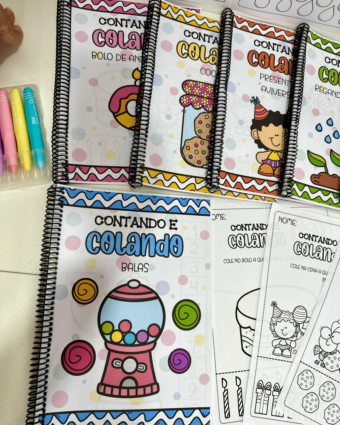 Kit Contando e Colando - Imagem 7