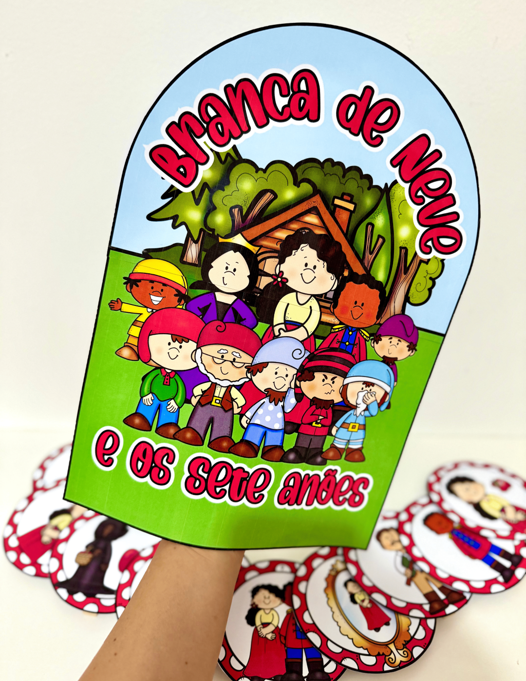 Luva - História Branca de Neve - Imagem 8