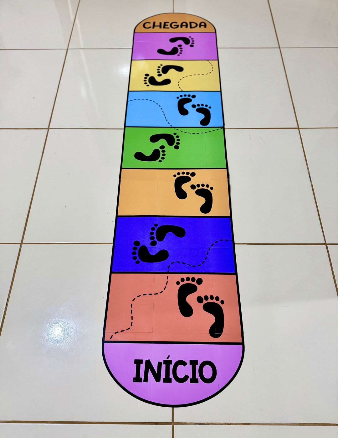 Tapete Jogo das Pegadas - Imagem 5