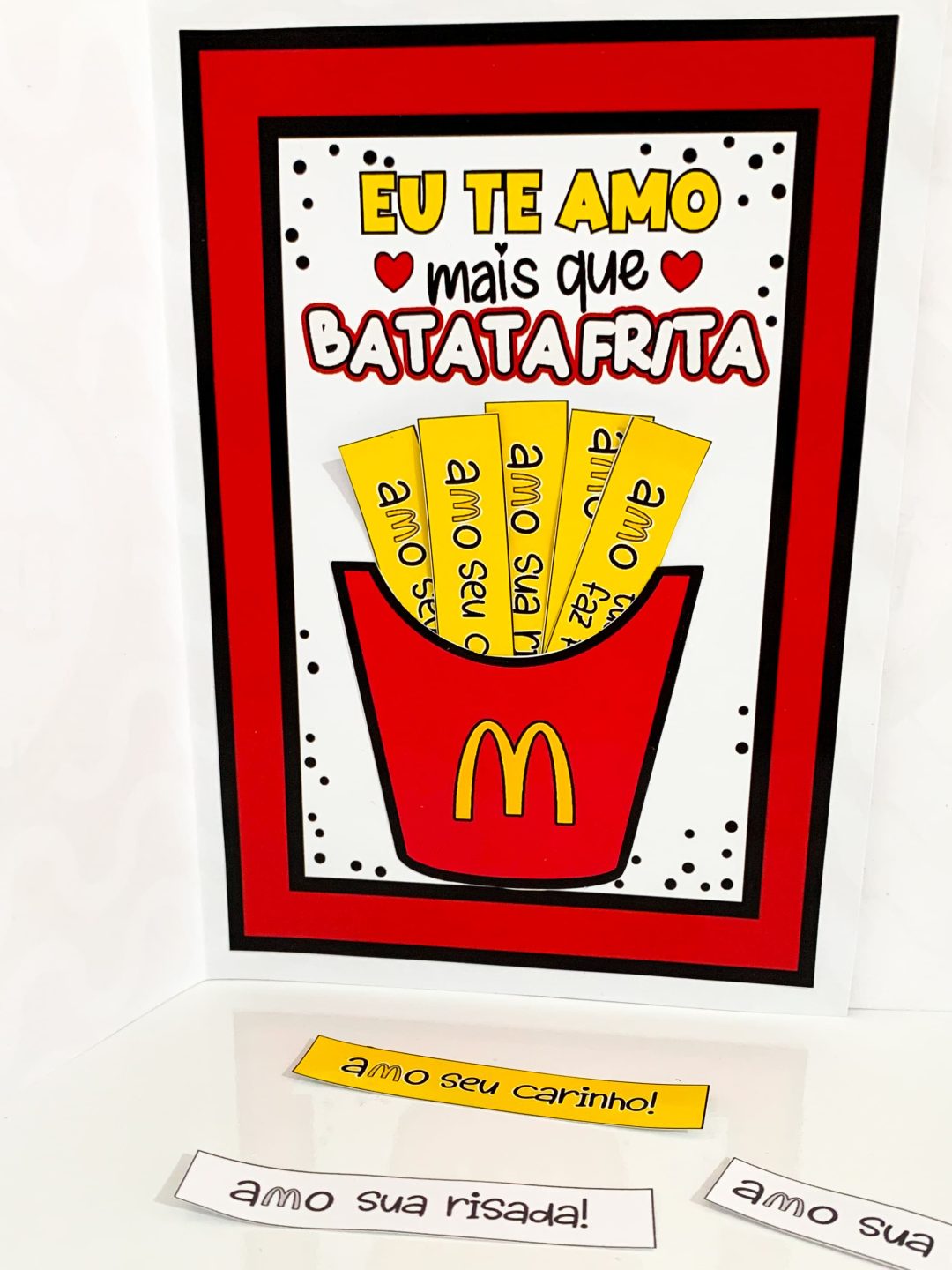Cartão Dia dos Pais - Batata Frita - Imagem 3