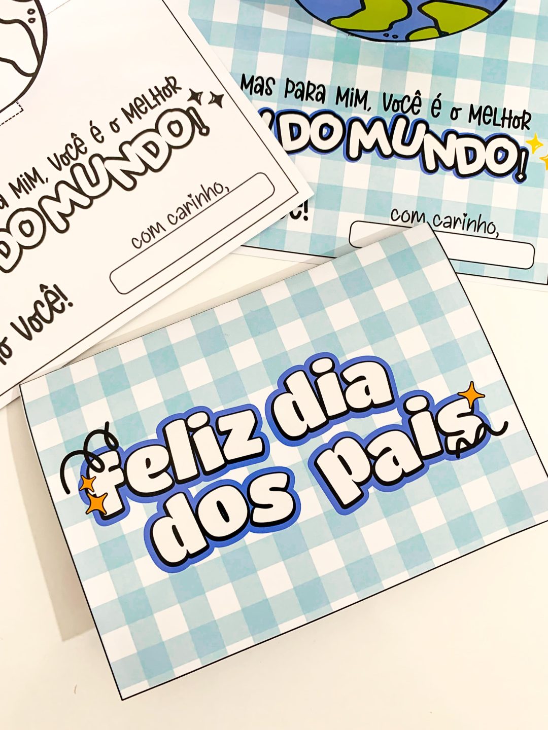 Cartão Dia dos Pais - Melhor Pai do Mundo - Imagem 4