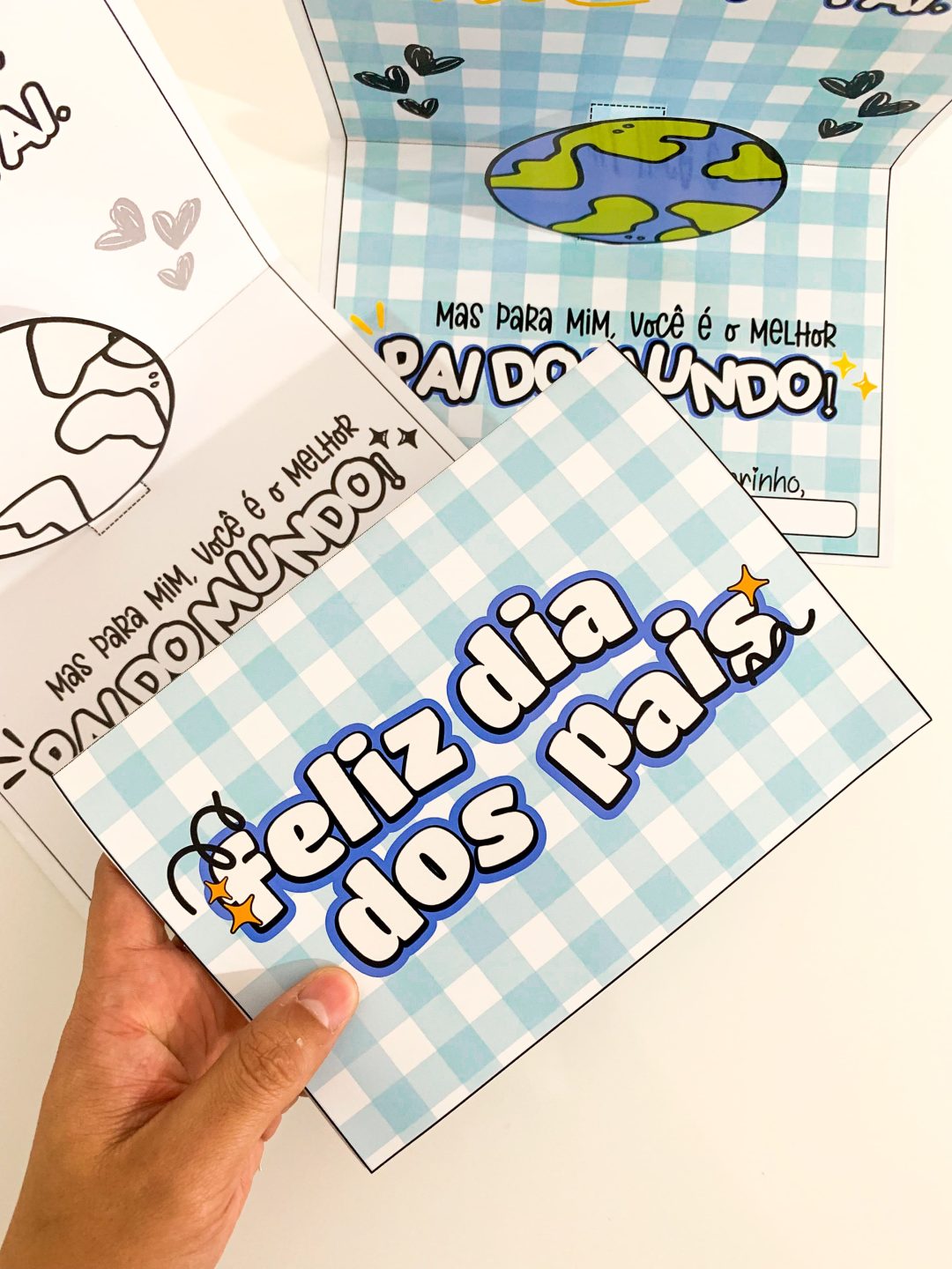 Cartão Dia dos Pais - Melhor Pai do Mundo - Imagem 5