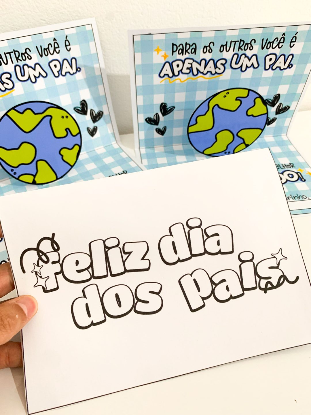 Cartão Dia dos Pais - Melhor Pai do Mundo - Imagem 7