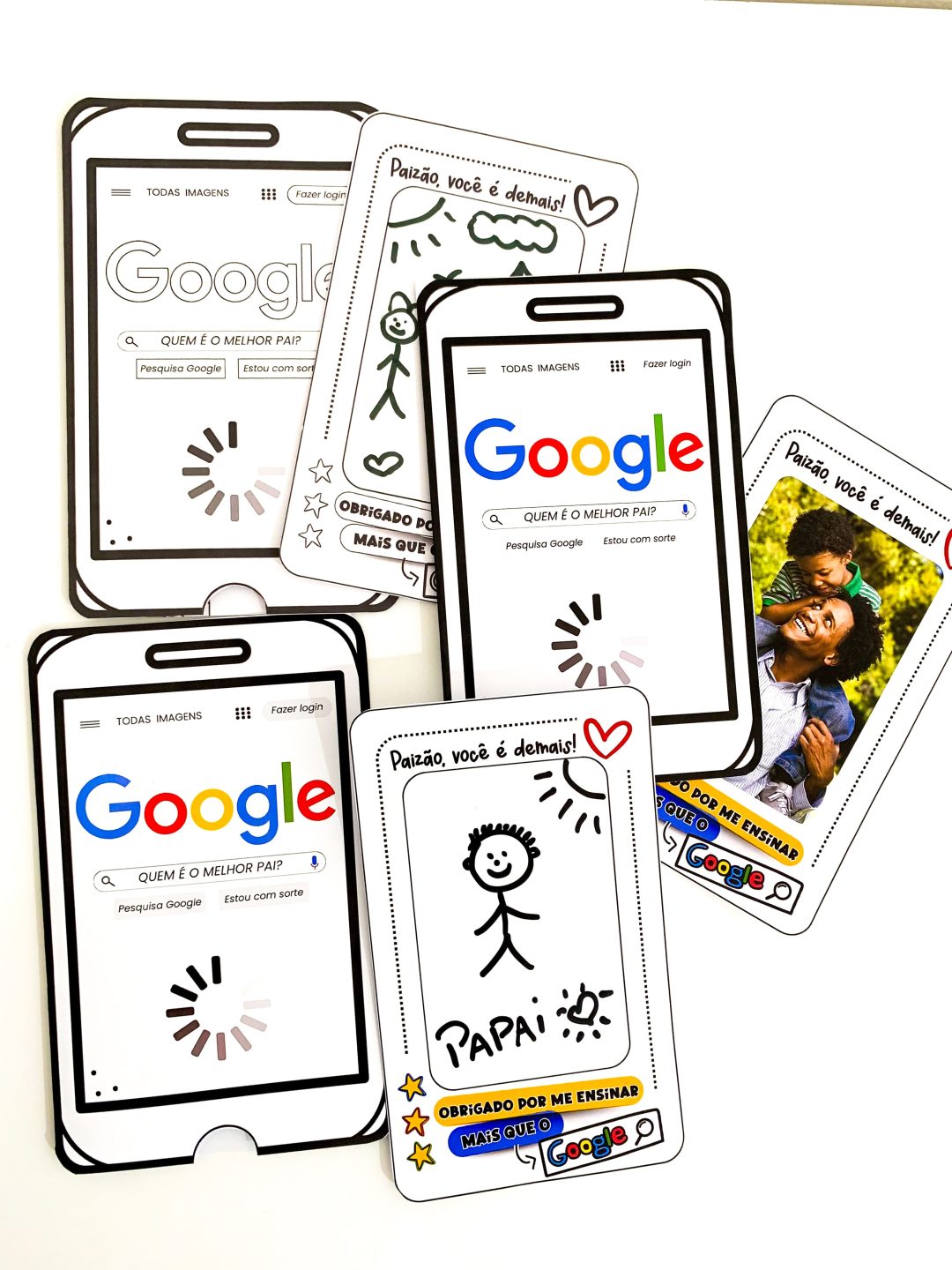 Cartão Dia dos Pais - Google - Imagem 2