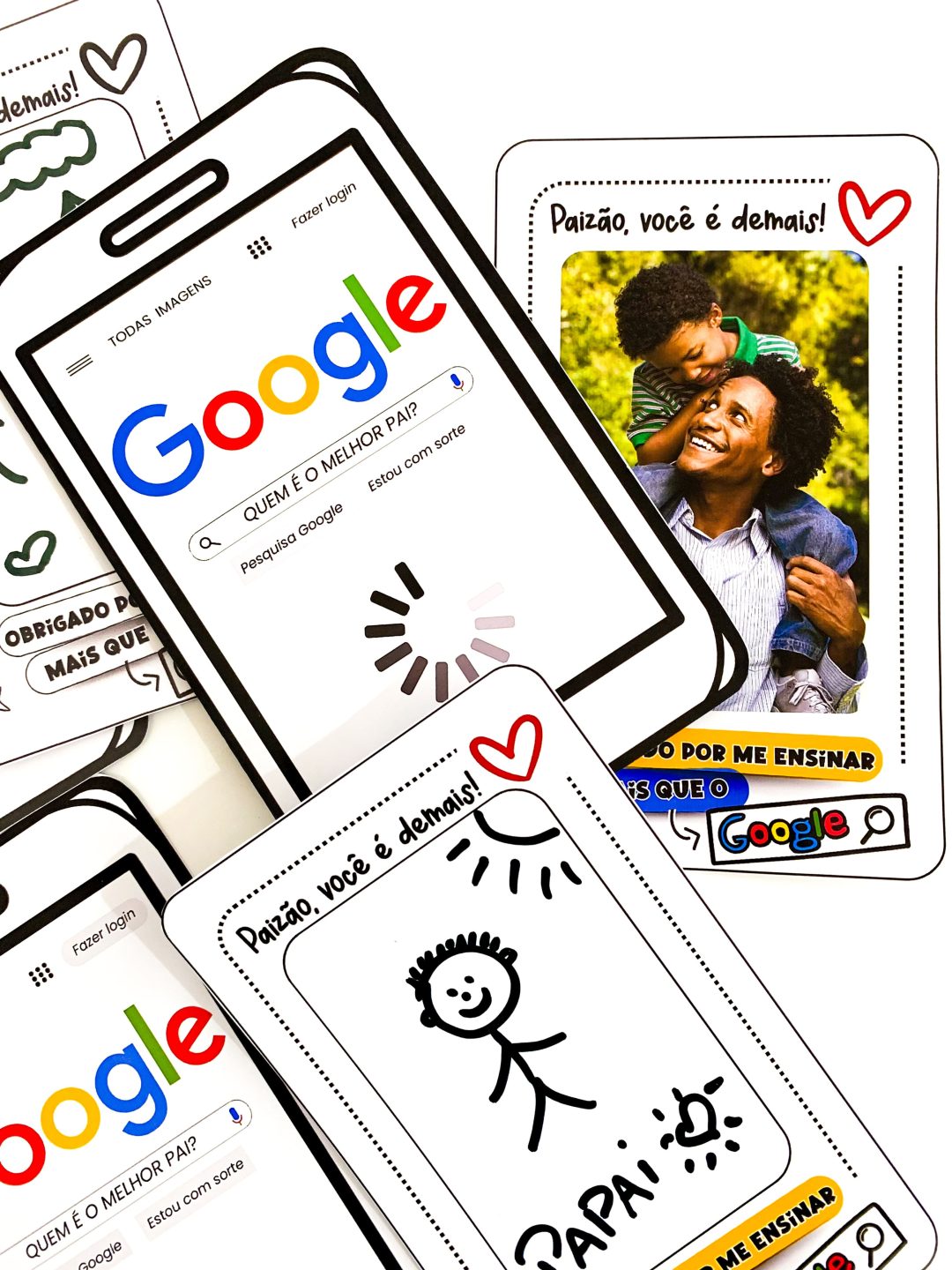 Cartão Dia dos Pais - Google - Imagem 3