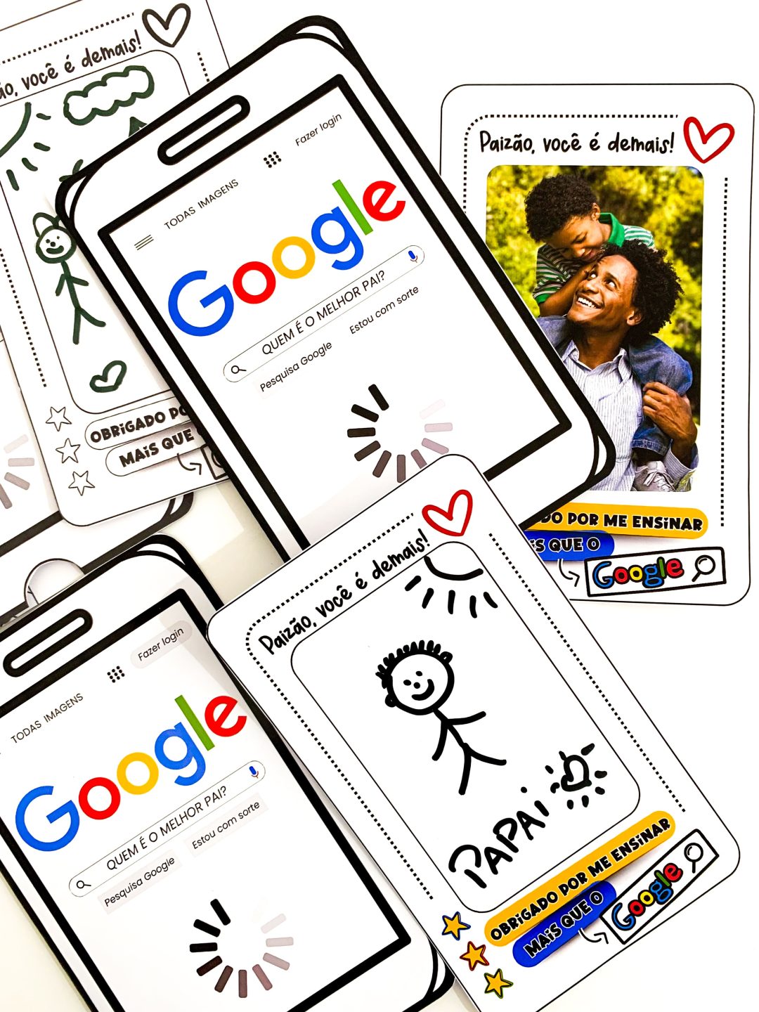 Cartão Dia dos Pais - Google - Imagem 4