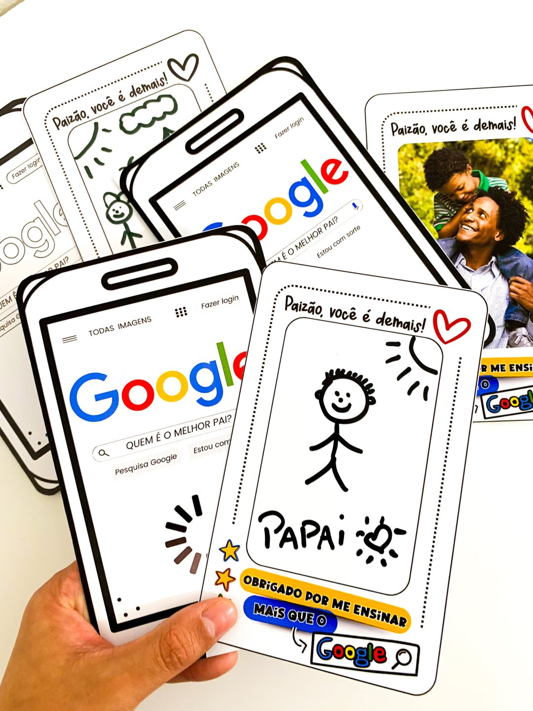 Cartão Dia dos Pais - Google - Imagem 5